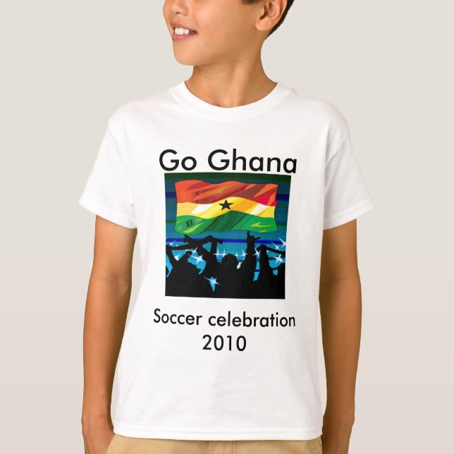 Ghana world cup soccer t-shirts (Front)