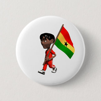 Ghanaian Boy Pinback Button