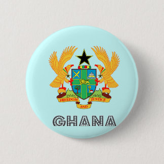 Ghanaian Emblem Button