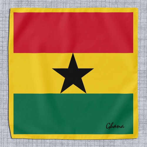 Ghanaian Flag bandana Ghana fashion sports Bandana