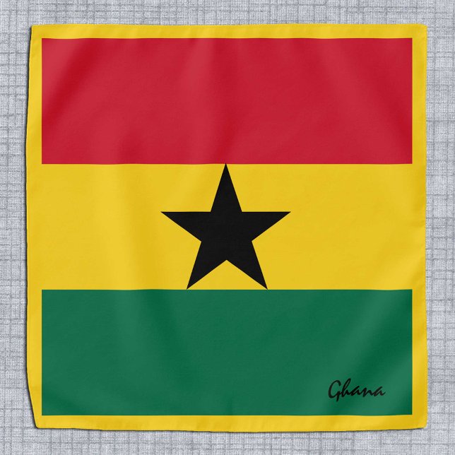 Ghanaian Flag bandana, Ghana fashion /sports Bandana (Creator Uploaded)