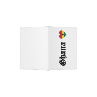 Ghanaian Flag Blackletter Ghana Independence Day Passport Holder