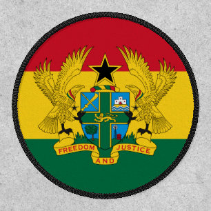 Ghanaian Flag & Coat of Arms, Flag of Ghana Patch