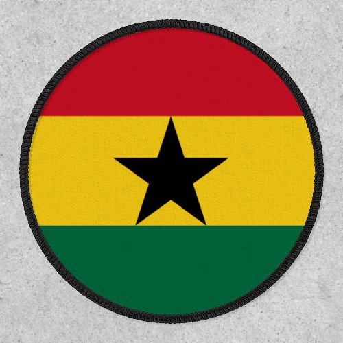 Ghanaian Flag Flag of Ghana Patch