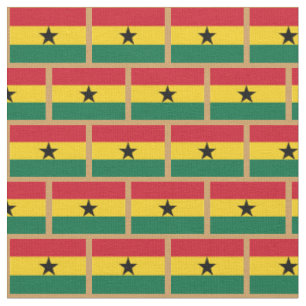 Ghanaian Flag & Ghana fashion Fabric /sports