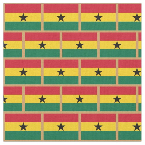 Ghanaian Flag  Ghana fashion Fabric sports