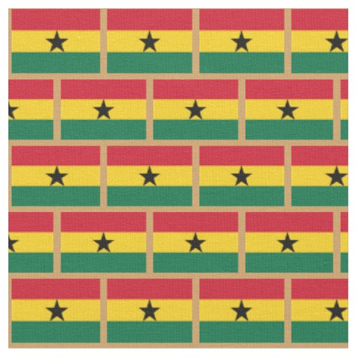 Ghanaian Flag & Ghana fashion Fabric /sports
