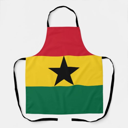 Ghanaian Flag Love Ghana Independence Day Apron