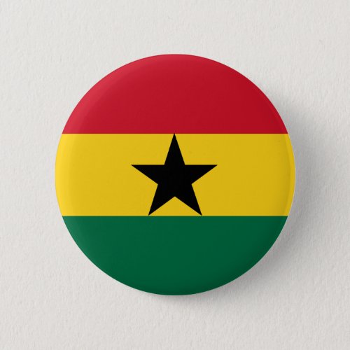 Ghanaian Flag Love Ghana Independence Day Button