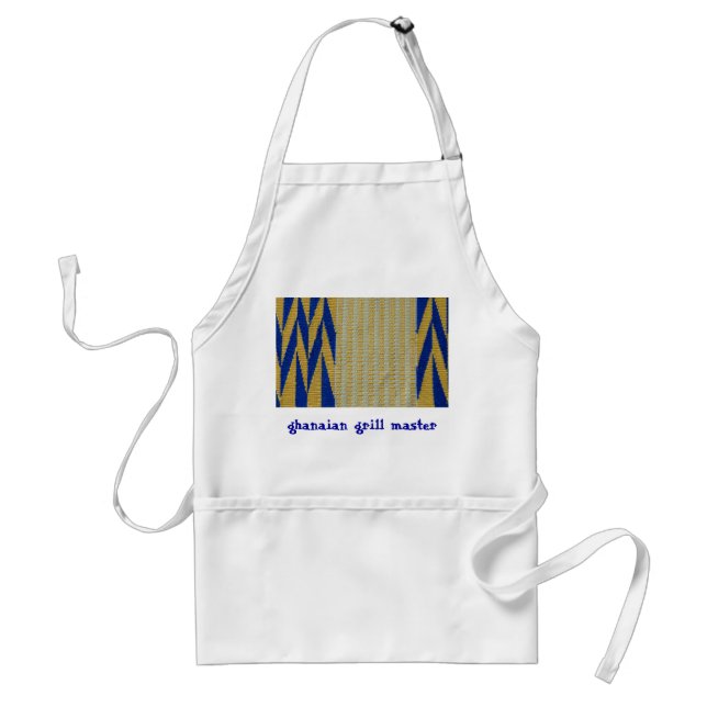 ghanaian grill master Apron (Front)