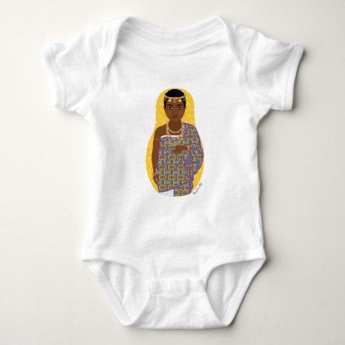Ghanaian Matryoshka Baby Bodysuit
