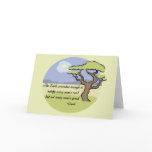 Ghandi Earth quote Card