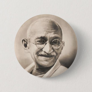 Ghandi Pinback Button
