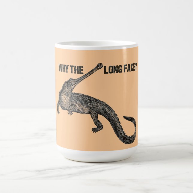 Gharial Humor Coffee Mug (Center)