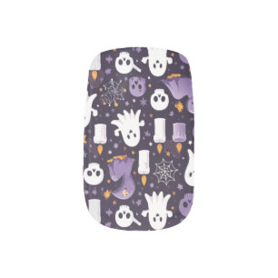 "Ghastly Ghoulies"  Minx Nail Art
