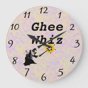 Ghee Whiz Wall Clock