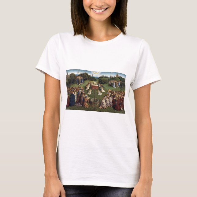 Ghent Altarpiece(detail), Van Eyck Brothers T-Shirt (Front)