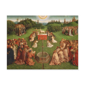 Ghent Altarpiece Postcard