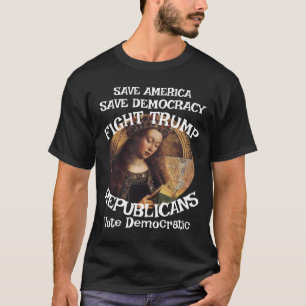 Ghent Altarpiece Trump T Shirt 36 37 38 39 40 41 4