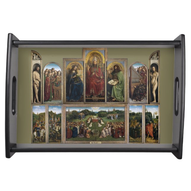 Ghent Altarpiece, Van Eyck Brothers Serving Tray (Front)