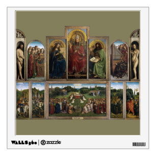 Ghent Altarpiece, Van Eyck Brothers Wall Decal
