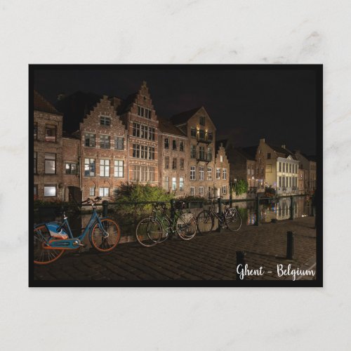Ghent Belgium Gent Blgica Postcard