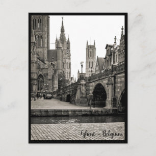 Ghent, Belgium. Gent, Bélgica Postcard