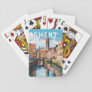 Ghent Belgium Travel Art Vintage Playing Cards