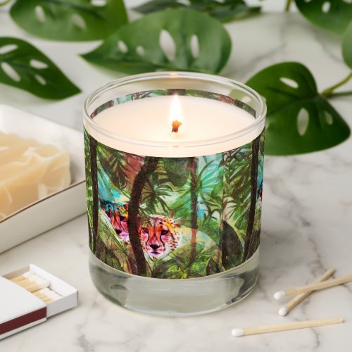 Ghepardi in the forest Jar Candle