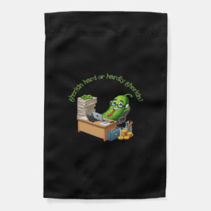 Gherkin Hard Or Hardly Gherkin Garden Flag