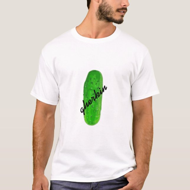 "Gherkin" Pickle T-shirt (Front)