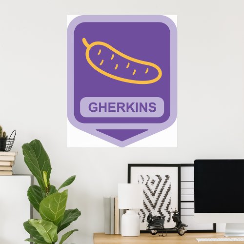 Gherkins Symbol Poster