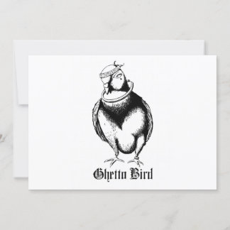 Ghetto Bird Invitation