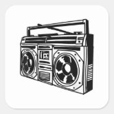 Ghetto Blaster - Stereo - Sticker