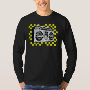 Ghetto Blaster Boombox Radio Hip Hop Tape Deck Mus T-Shirt