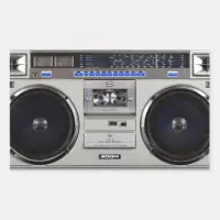 Ghetto Blaster - Stereo - Sticker