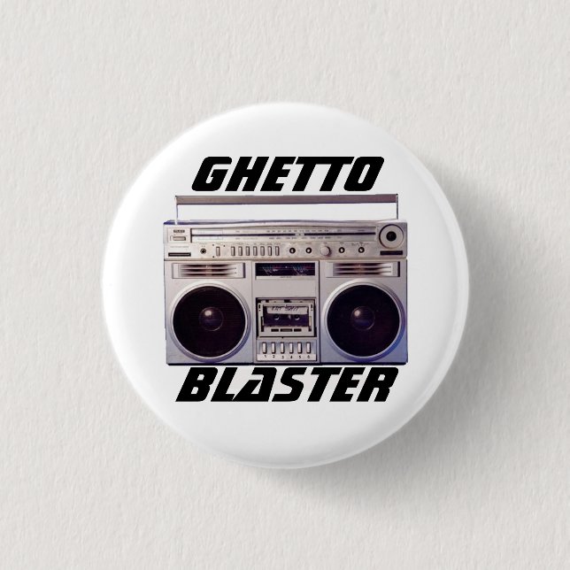 Ghetto Blaster button (Front)