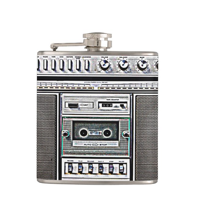 GHETTO BLASTER FLASK (Front)