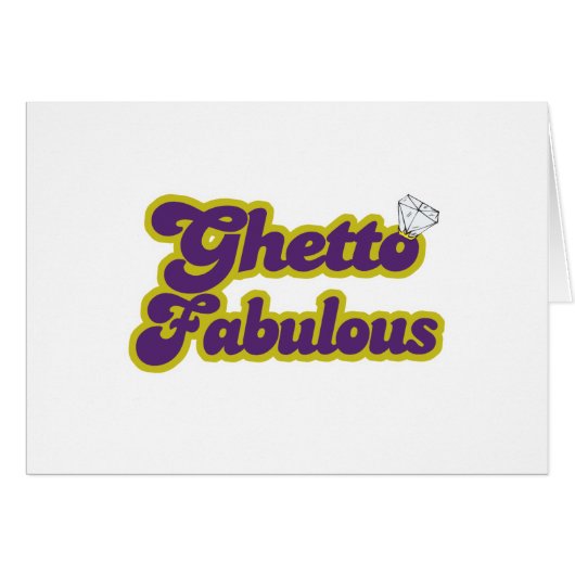 ghetto fabulous cards (Front Horizontal)