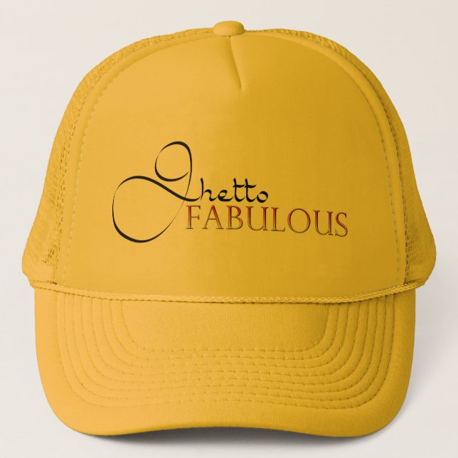 Ghetto Fabulous Gold Hat (Front)