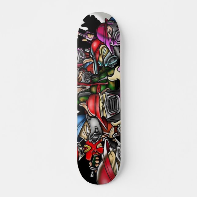 ghetto skateboard deck (Front)