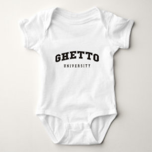 Ghetto University Baby Bodysuit