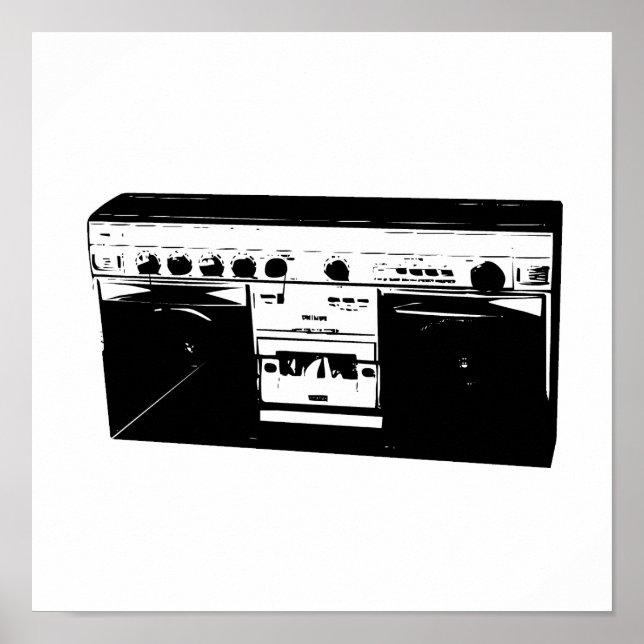 Ghettoblaster Poster (Front)
