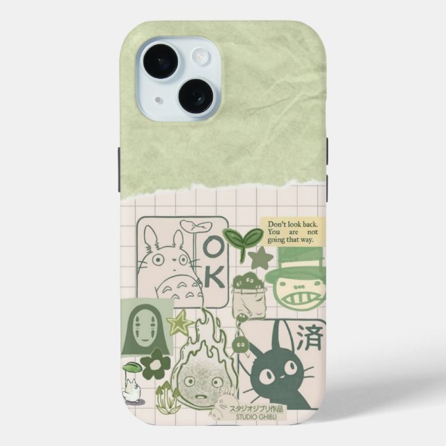 ghibli mate phone case (Back)