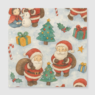 Ghibli-Style Christmas Pattern