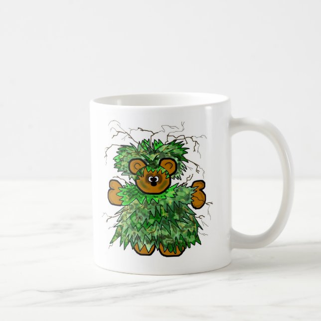 Ghillie Suit  Mug by Brownielocks (Right)