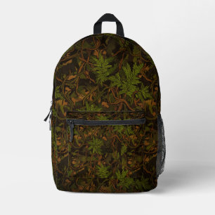 Ghillie Suit Pattern Jungle  Printed Backpack