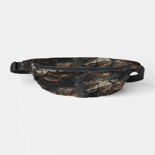 Ghillie Suit Rocky Terrain Pattern Fanny Pack