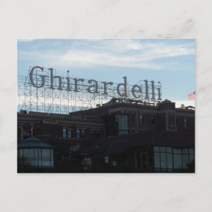 Ghirardelli Square- San Francisco Postcard