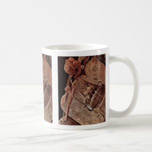 Ghironda Player (Hurdy Gurdy) By La Tour Georges Coffee Mug
